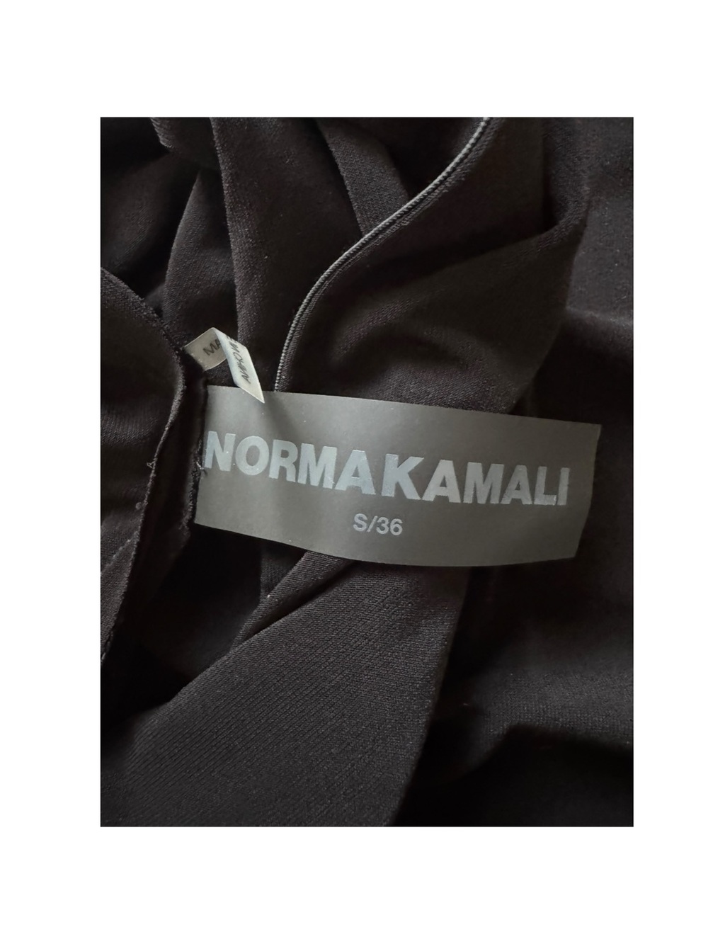 NORMA KAMALI | NWT Strapless Fishtail Dress To Midcalf in Black, Size Small - Picture 8 of 14